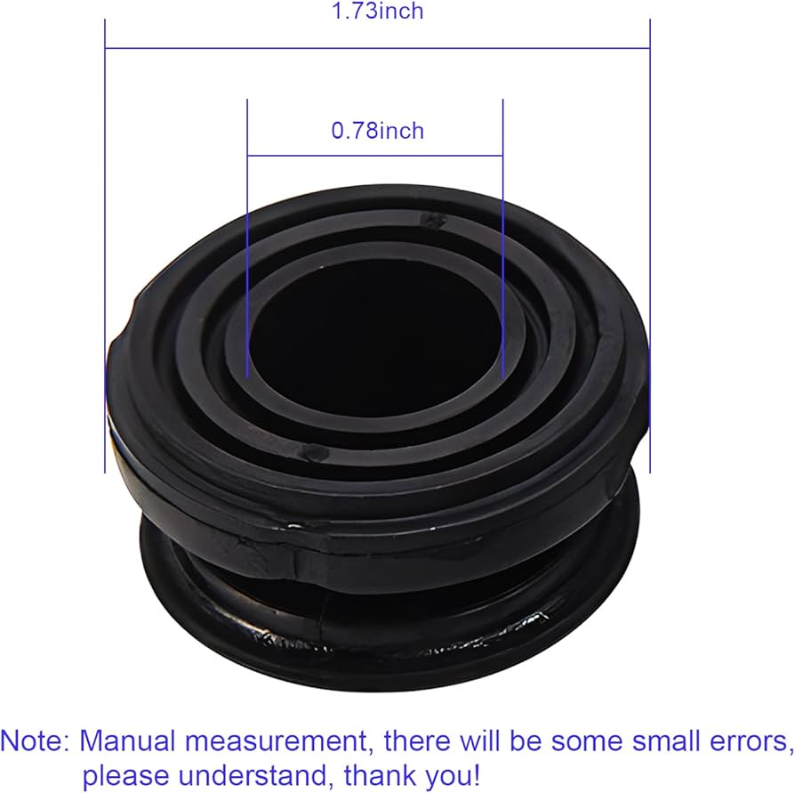 Amazon.com: YESHINDA 4PCS 68325-Z07-003 Lower Rubber Foot